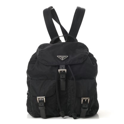 Prada Tessuto Nylon Small Backpack Black 1 of 11