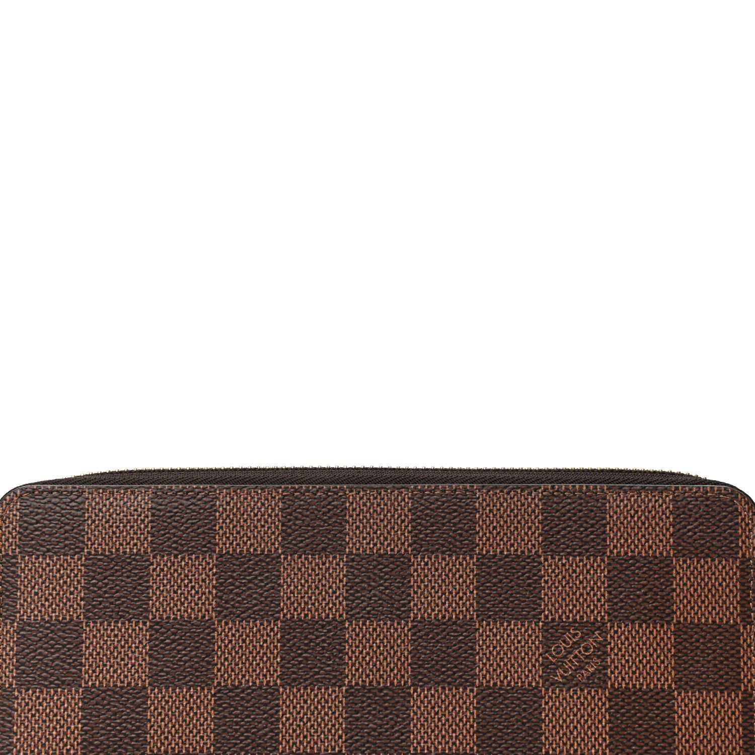 Louis Vuitton Damier Ebene Clemence Wallet Rose Ballerine 9 of 14