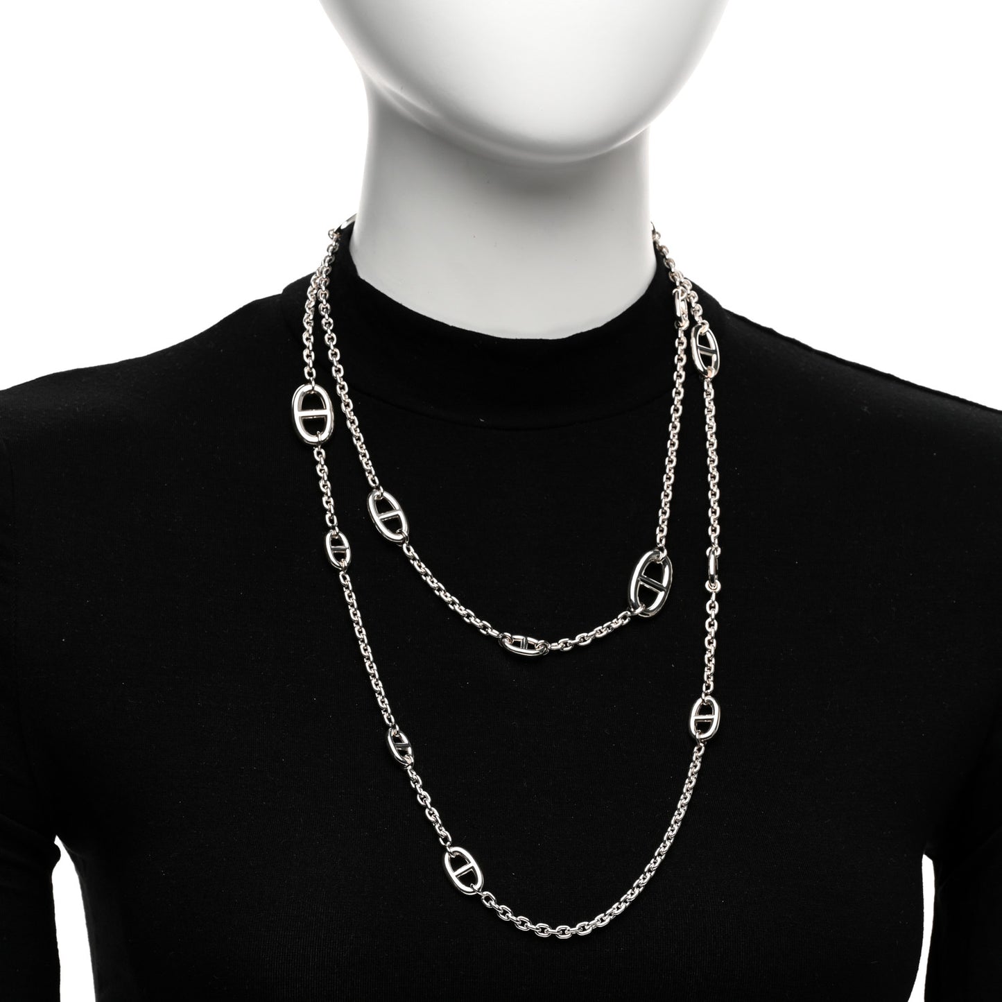 Sterling Silver Farandole Necklace 80