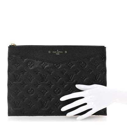 Louis Vuitton Empreinte Daily Pouch Black 2 of 6