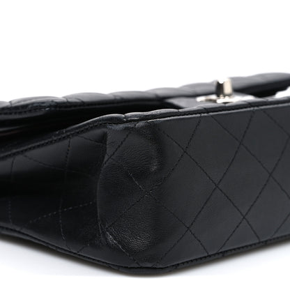 Chanel Lambskin Quilted Small Double Flap Black 9 of 10