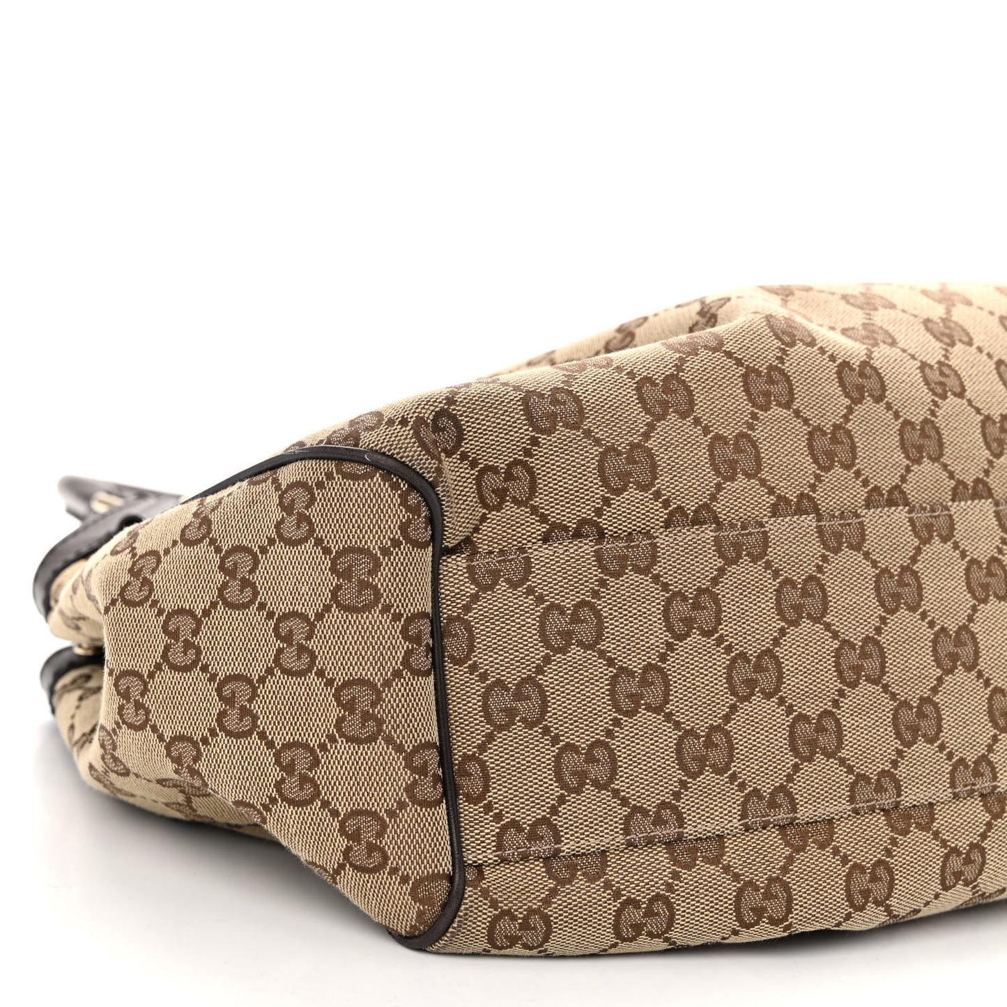 Monogram Medium Sukey Tote Beige Ebony Black