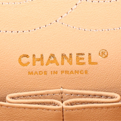 Chanel Tweed Quilted 2.55 Reissue 225 Flap Ecru Pink Multicolor 6 of 10