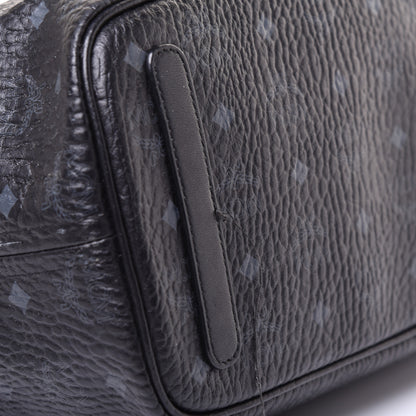 MCM Visetos Medium Liz Reversible Shopper Tote Black 16 of 18