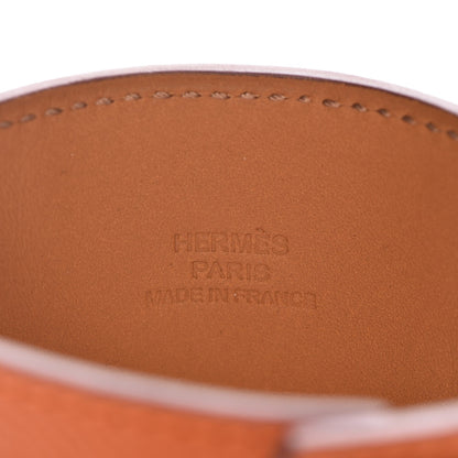 Hermes Epsom Collier de Chien CDC Bracelet S Orange 5 of 8