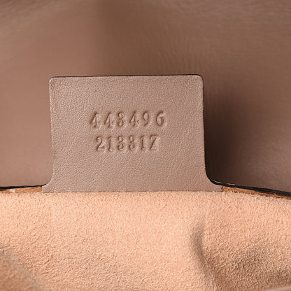Gucci Calfskin Matelasse Medium GG Marmont Shoulder Bag Porcelain Rose 6 of 9