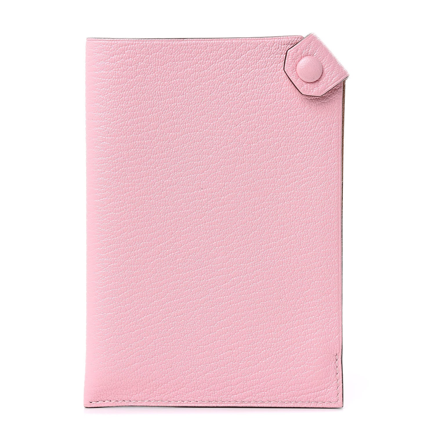 Hermes Chevre Mysore Tarmac PM Passport Holder Rose Sakura 1 of 9