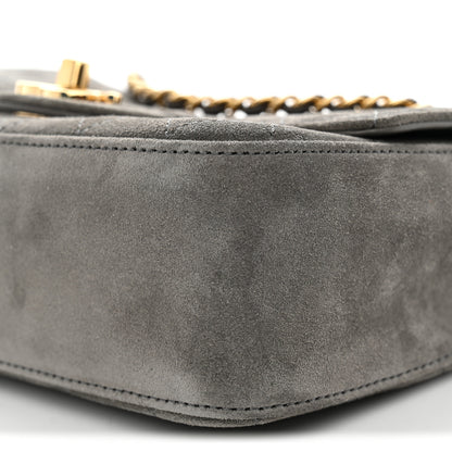 Chanel Suede Calfskin Mini Souplissimo Flap Dark Grey 9 of 10