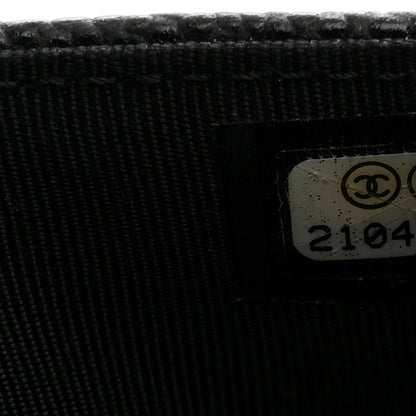 Chanel Caviar Quilted Wallet on Chain WOC Black 8 of 12