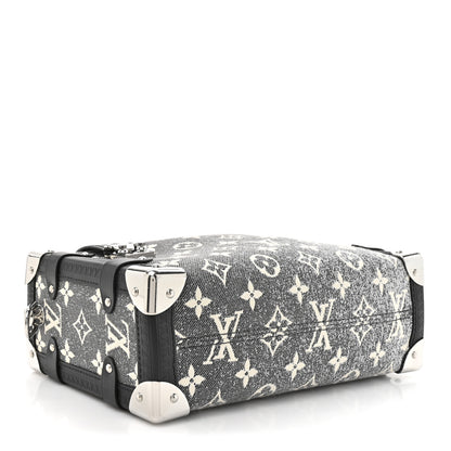 Louis Vuitton Monogram Jacquard Denim Side Trunk Grey 4 of 9