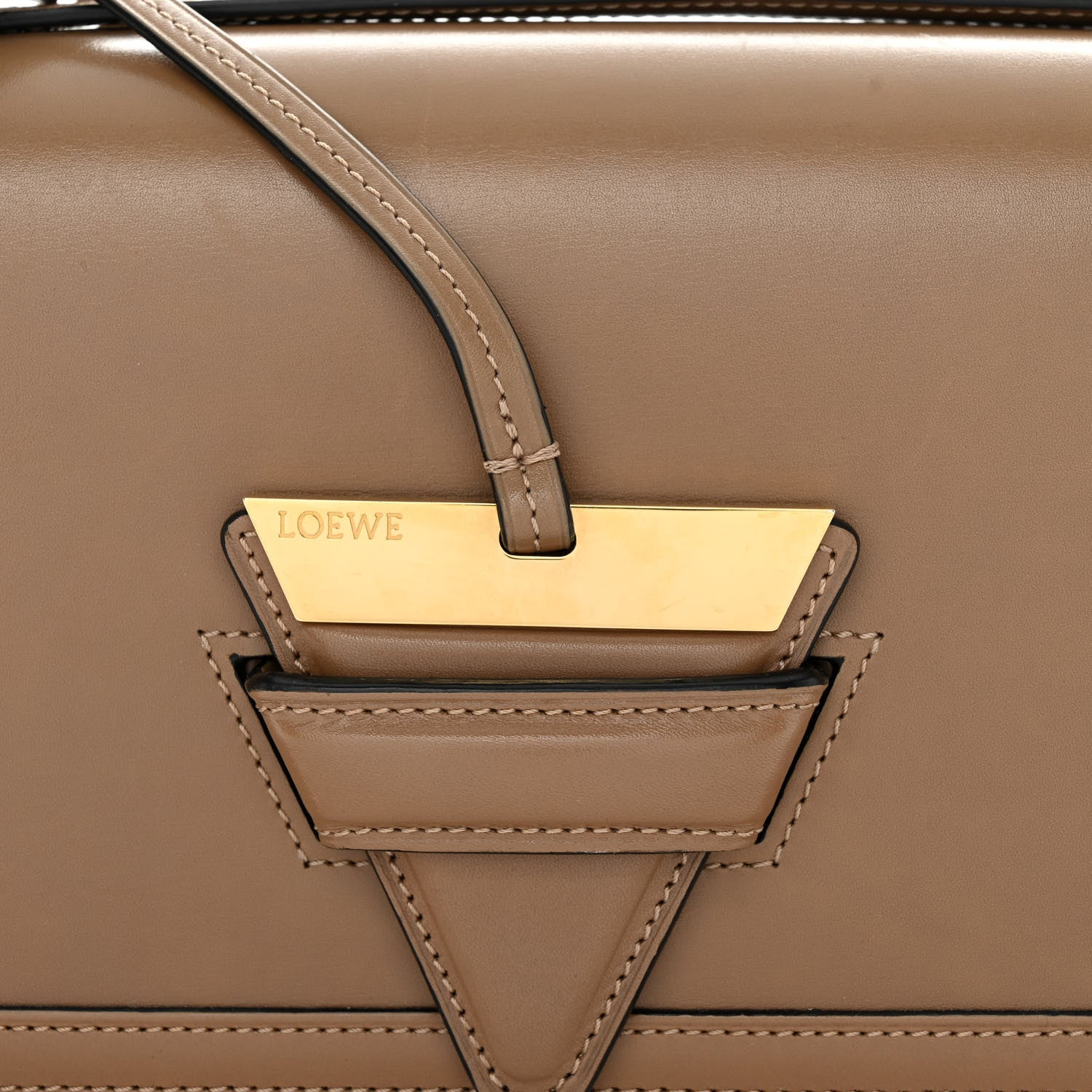 Loewe Calfskin Medium Barcelona Shoulder Bag Mink 8 of 10
