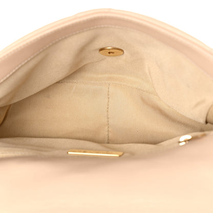 Chanel Lambskin Quilted Medium Chanel 19 Flap Beige 5 of 11