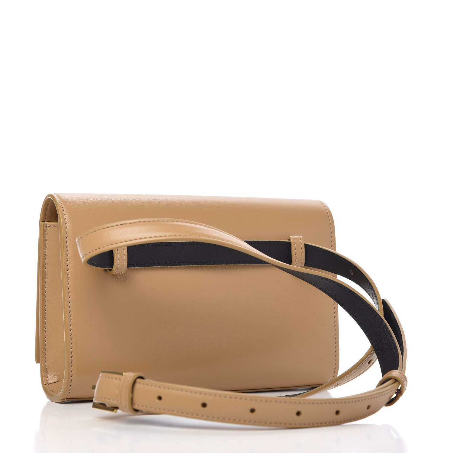 Saint Laurent Smooth Calfskin Monogram Kate Belt Bag Cork 3 of 9