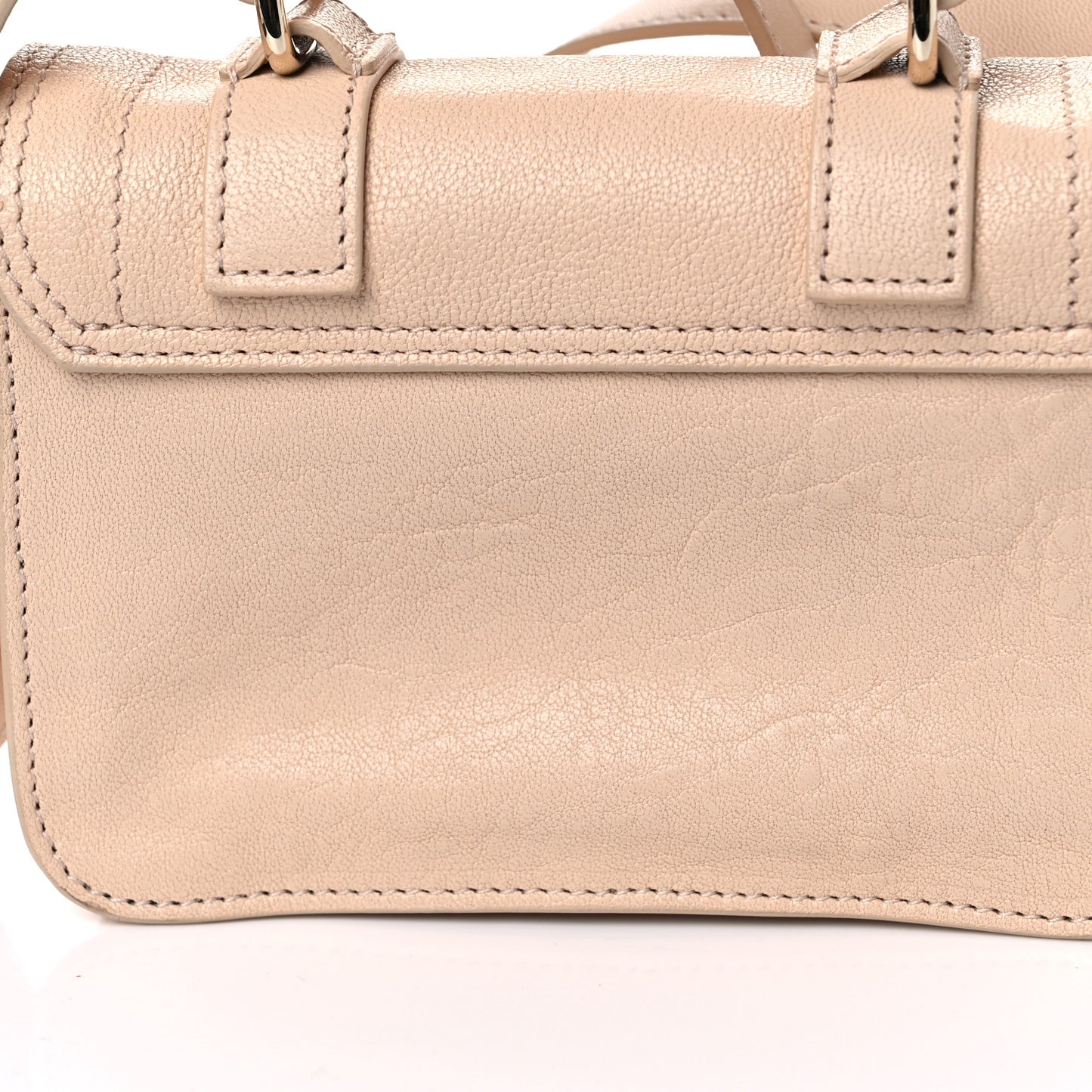Lambskin Micro PS1 Satchel Light Apricot