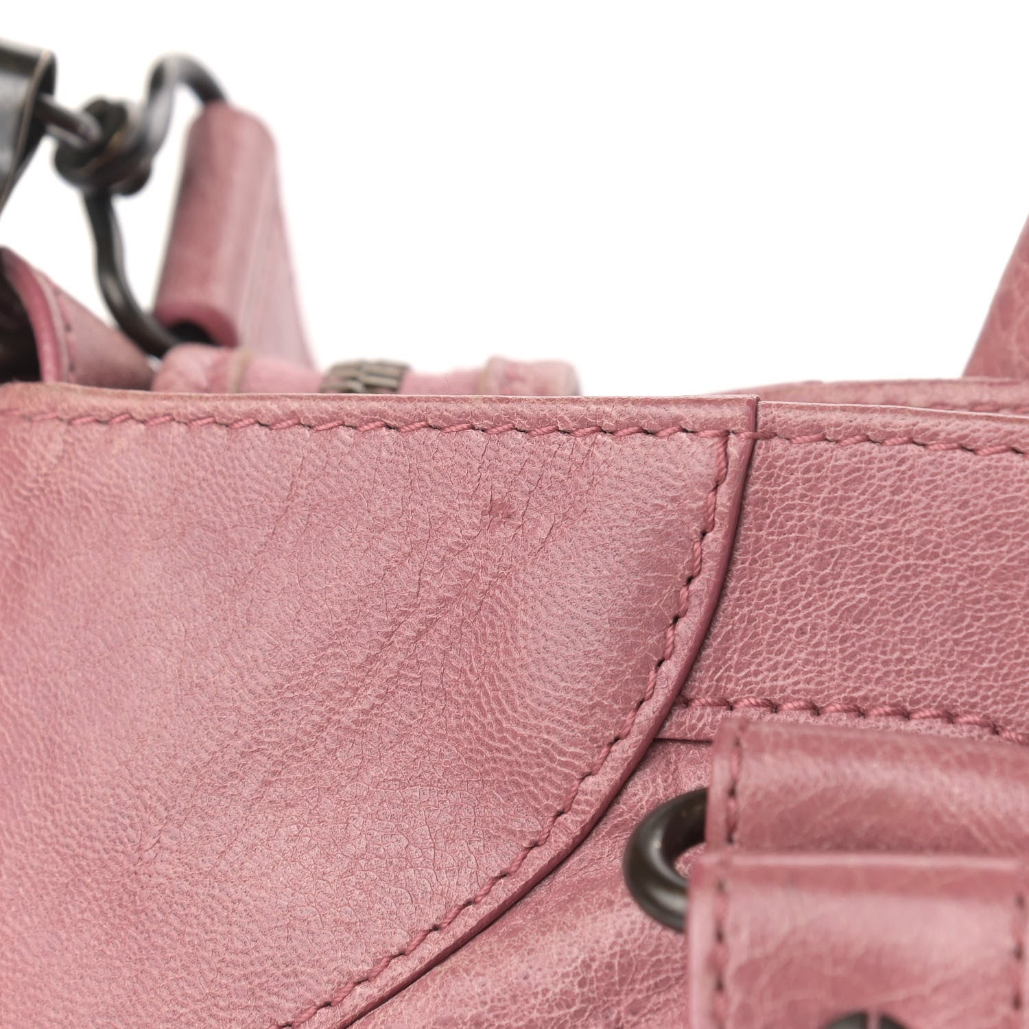 Balenciaga Agneau Classic Hardware Velo Rose Bruyere 11 of 11