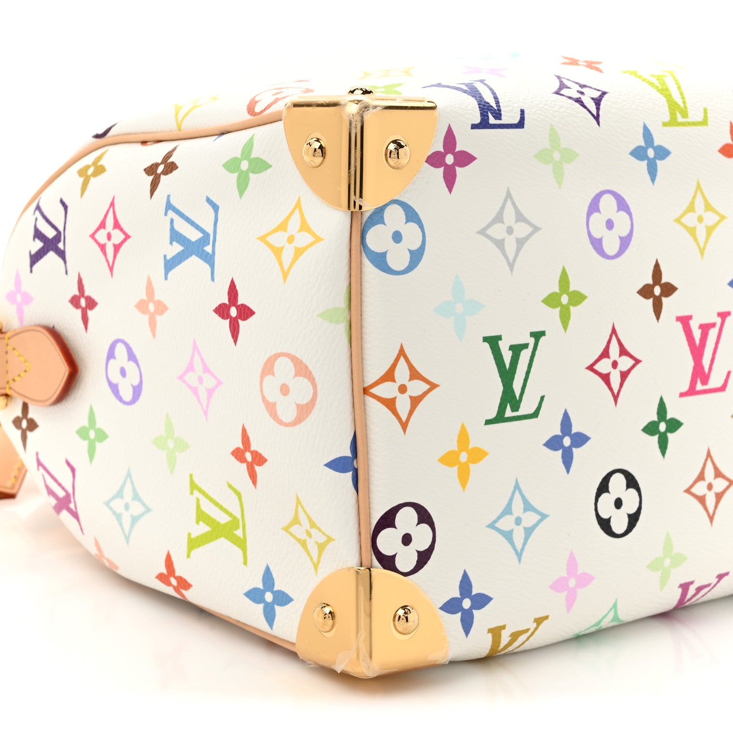 Louis Vuitton LV X TM Monogram Multicolor Speedy Bandouliere 25 White 9 of 9