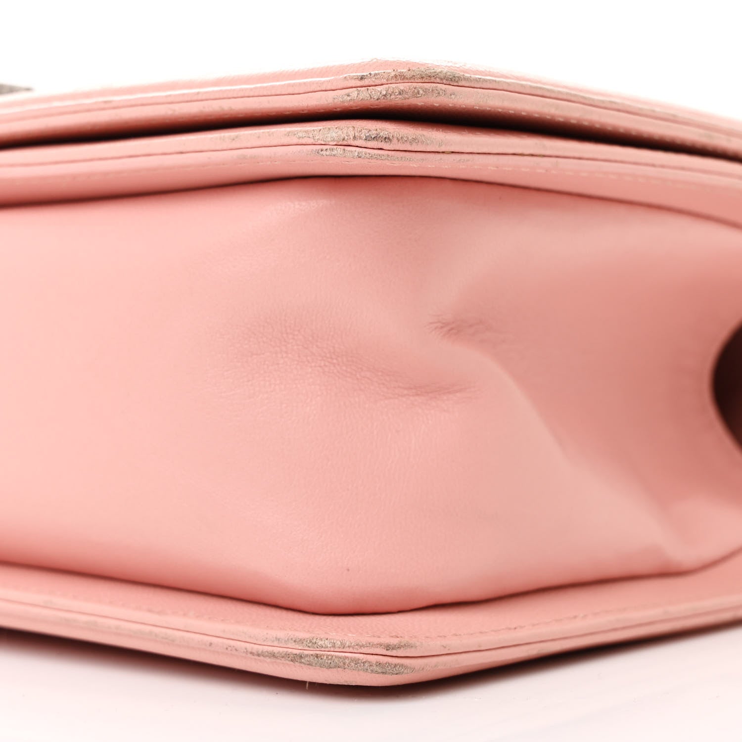 Chanel Lambskin Quilted Medium Boy Flap Light Pink 10 of 14