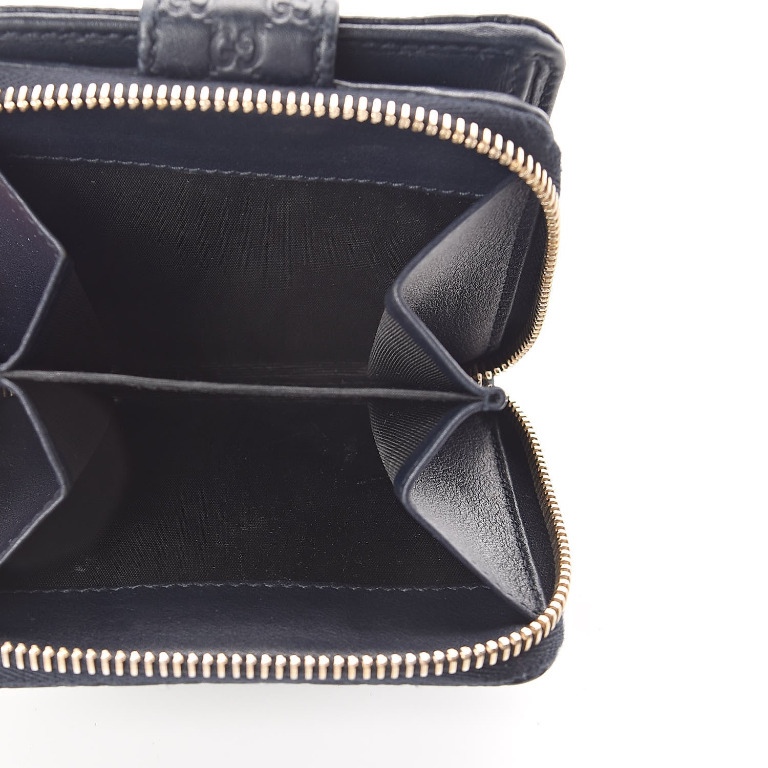 Gucci Microguccissima Compact Wallet Navy 5 of 6