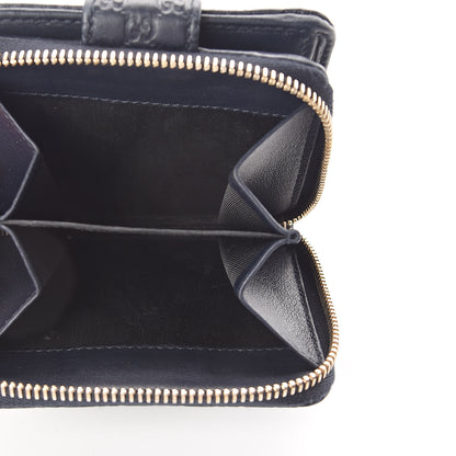 Gucci Microguccissima Compact Wallet Navy 5 of 6