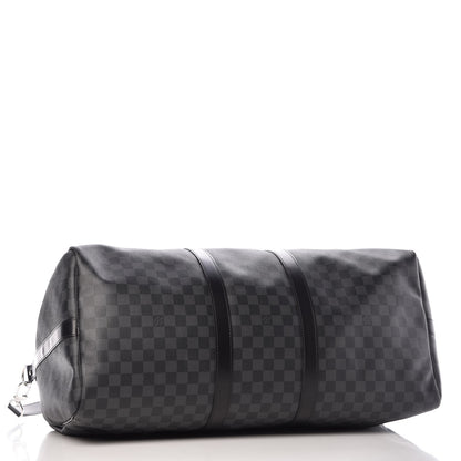 Louis Vuitton Damier Graphite Keepall Bandouliere 55 6 of 13