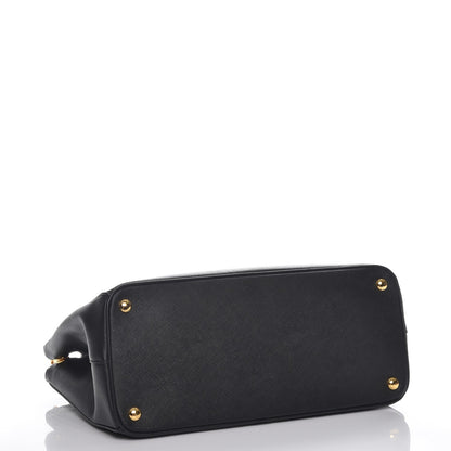 Prada Saffiano Medium Galleria Double Zip Tote Black 5 of 10
