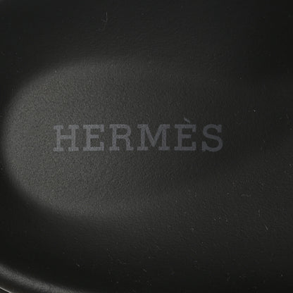 Hermes Calfskin Womens Chypre Sandals 39.5 Gold 8 of 9