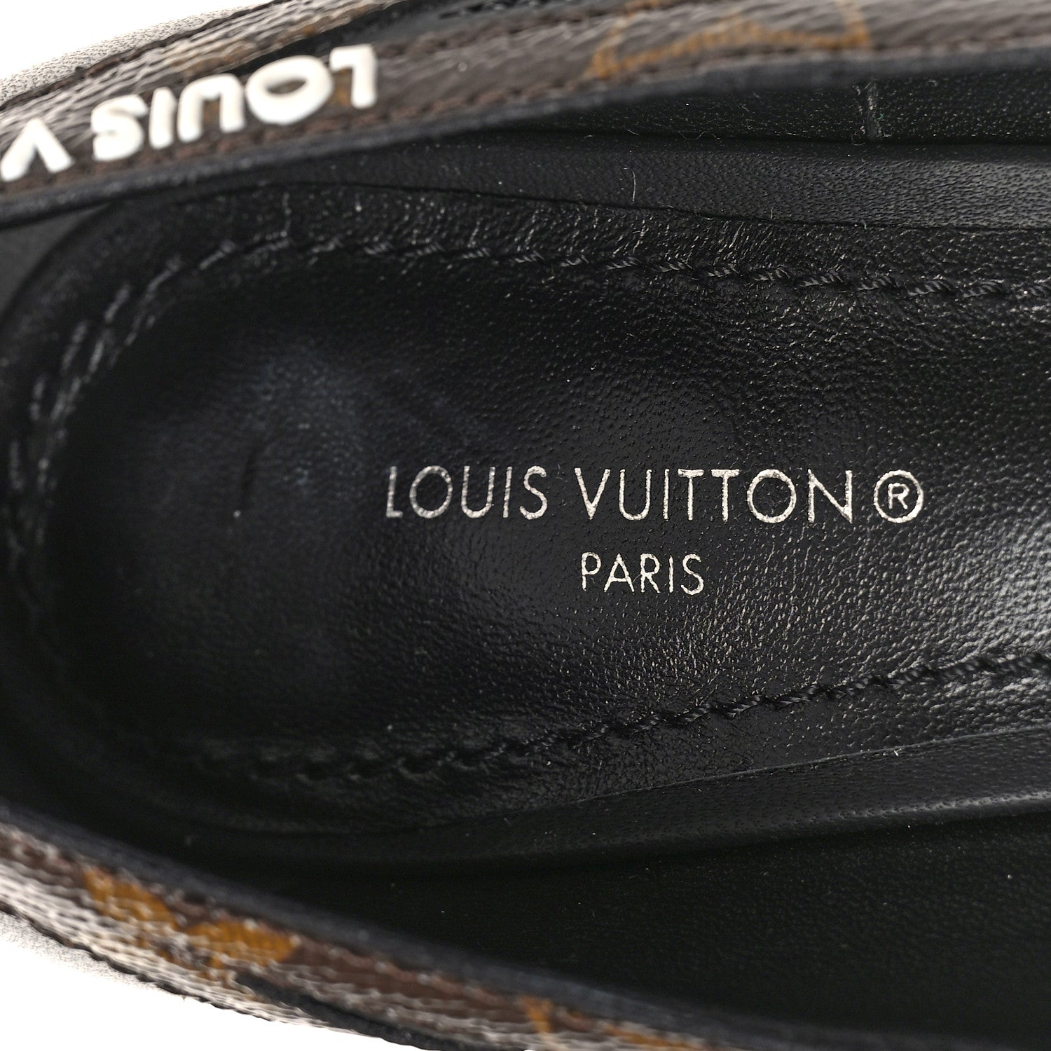Louis Vuitton Patent Monogram Archlight Pumps 36 Black 6 of 9