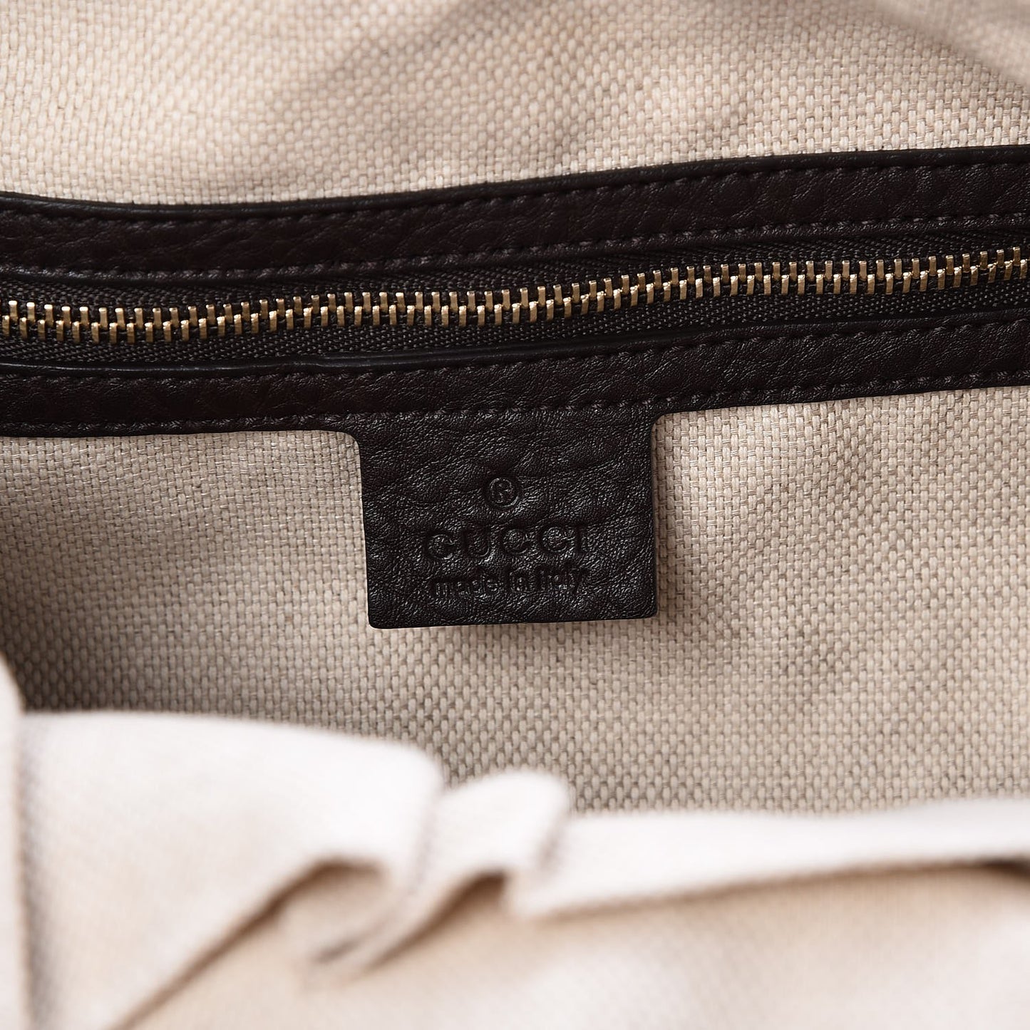 Python Medium Soho Chain Hobo Beige