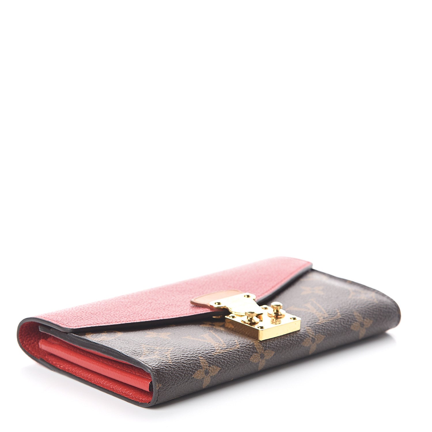 Louis Vuitton Monogram Pallas Wallet Cherry 3 of 5
