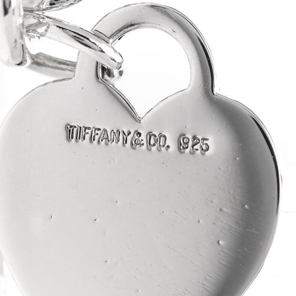 Tiffany Sterling Silver Heart Tag Charm Bracelet 4 of 4