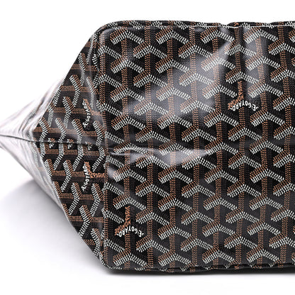 Goyard Goyardine Saint Louis GM Black Gold 7 of 10