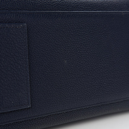 Saint Laurent Grained Calfskin Small Supple Sac De Jour Navy 10 of 14