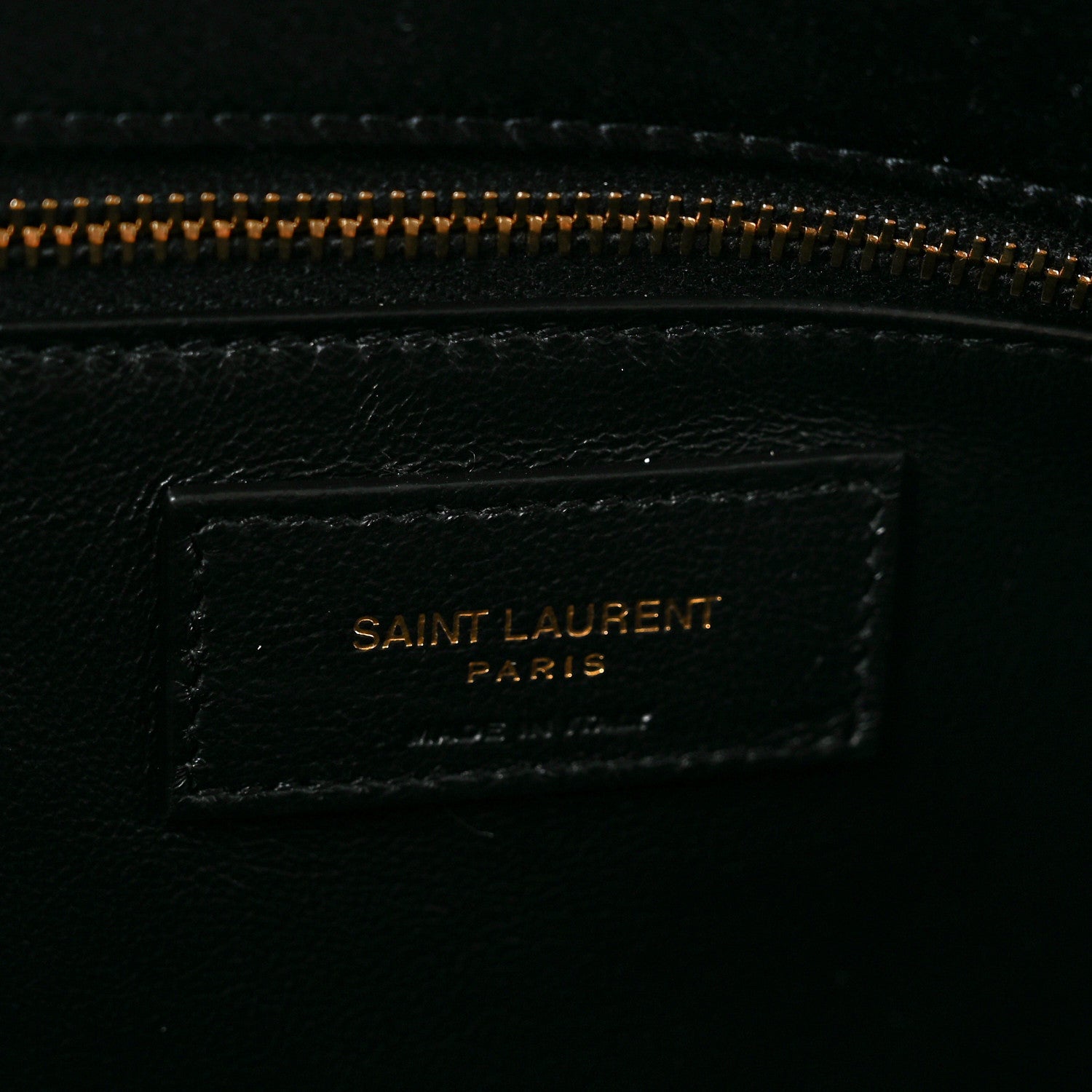 Saint Laurent Satin Quilted Sade Puffer Envelope Clutch Black 5 of 5