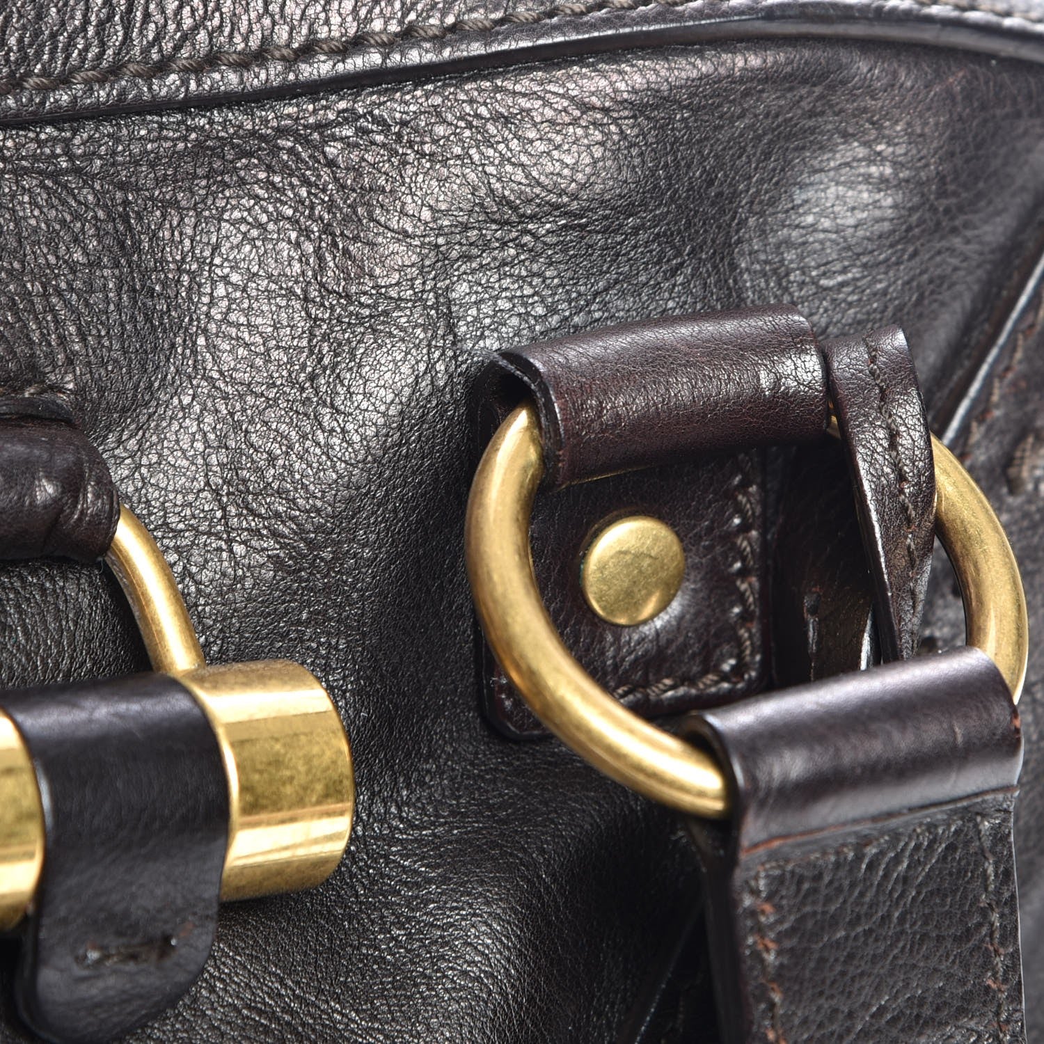 Saint Laurent Calfskin Medium Muse Dark Brown 11 of 11