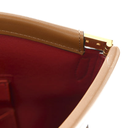 Celine Smooth Calfskin Clasp Bucket Bag Brown 12 of 14