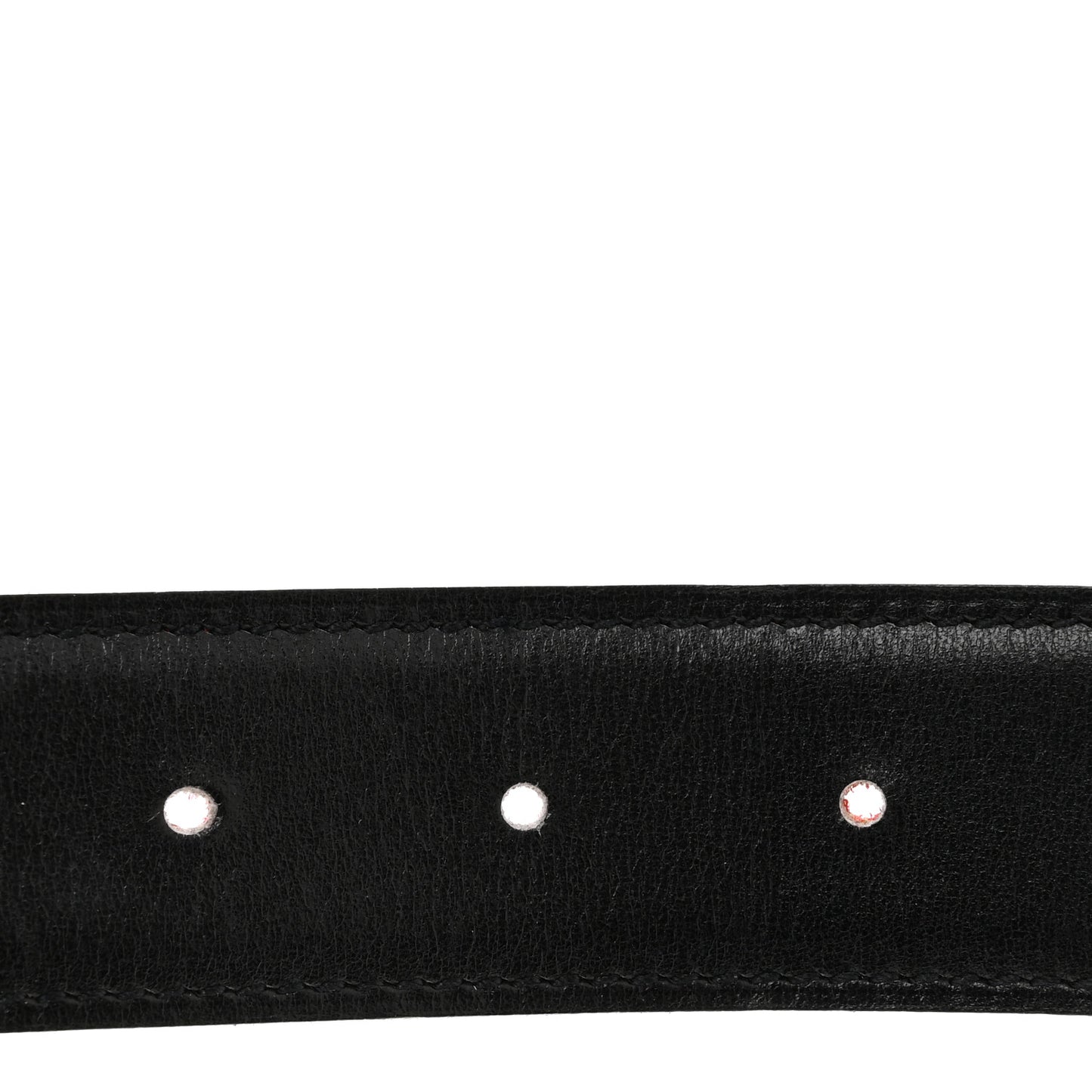 Box Courchevel 32mm H Belt 70 28 Black Rouge Garance
