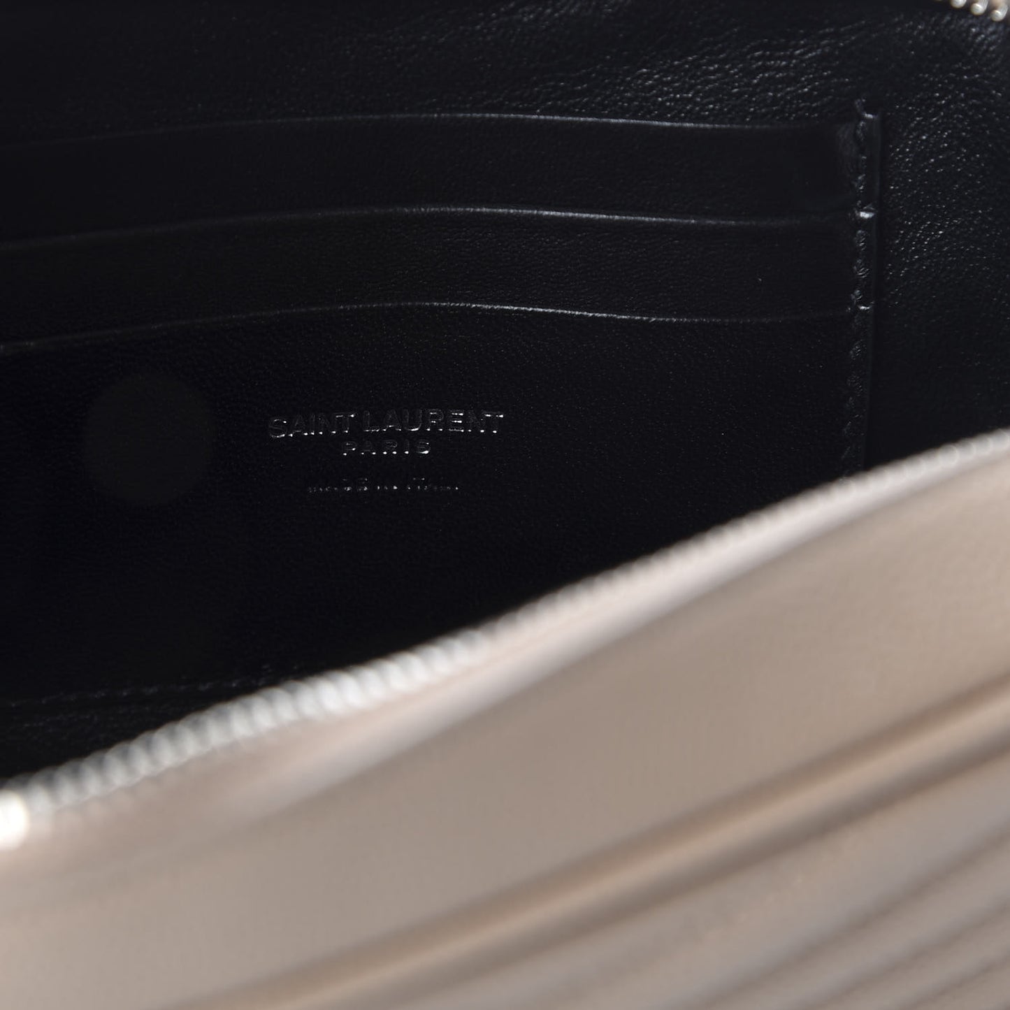 Grain De Poudre Matelasse Monogram Mini Lou Camera Bag Dark Beige