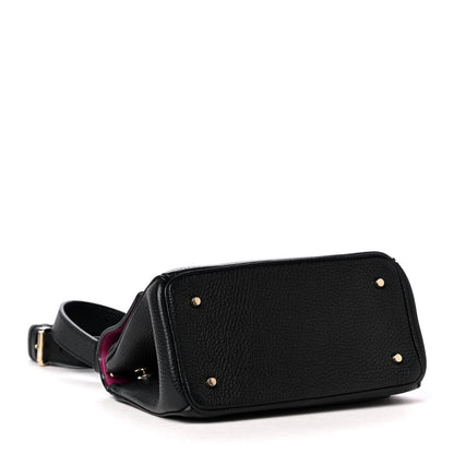 Christian Dior Bullcalf Mini Be Dior Flap Black Fraise 4 of 5