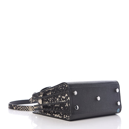 Saint Laurent Grained Calfskin Python Embossed Nano Sac De Jour Black 4 of 11