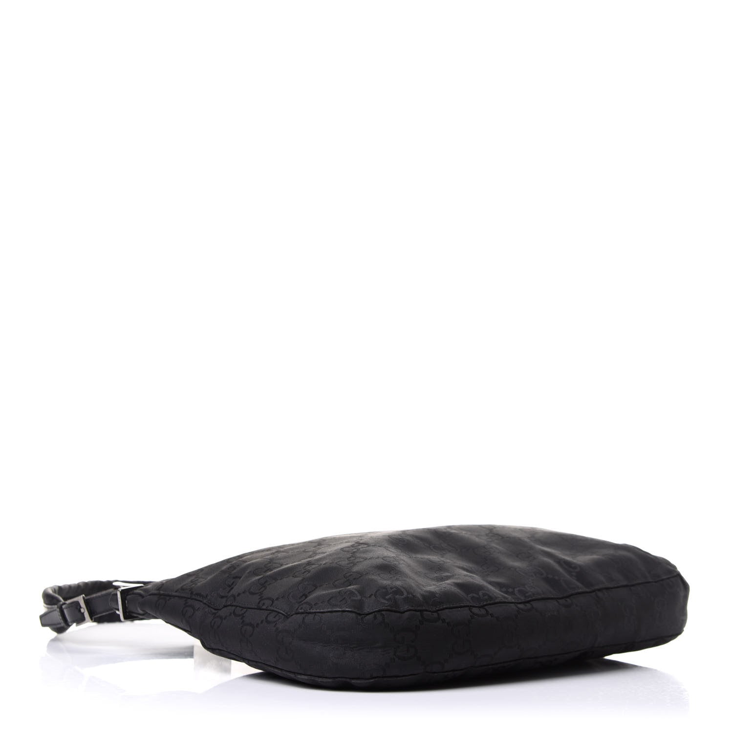 Gucci Nylon Monogram Hobo Black 3 of 10