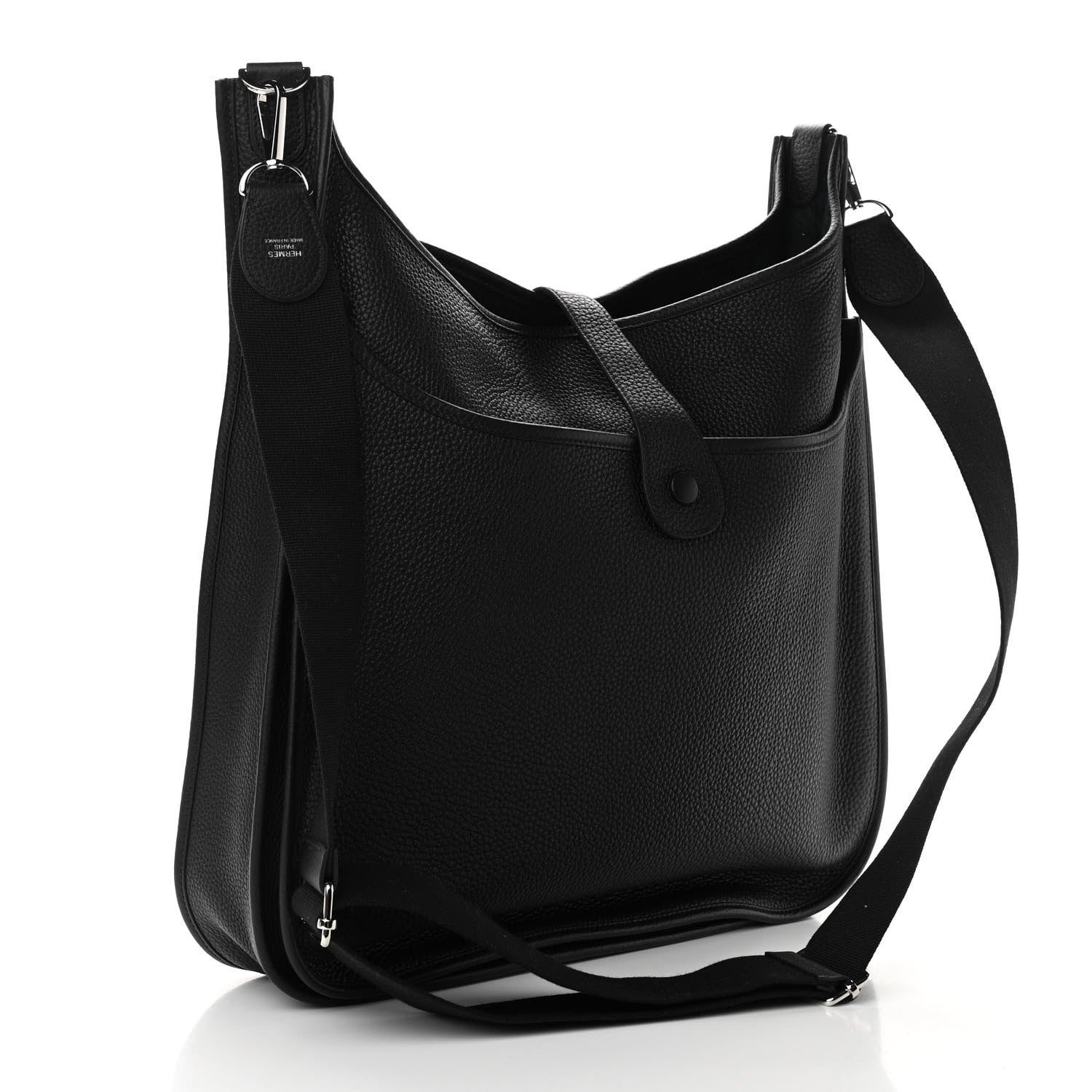 Hermes Taurillon Clemence Evelyne III TGM Black 3 of 10