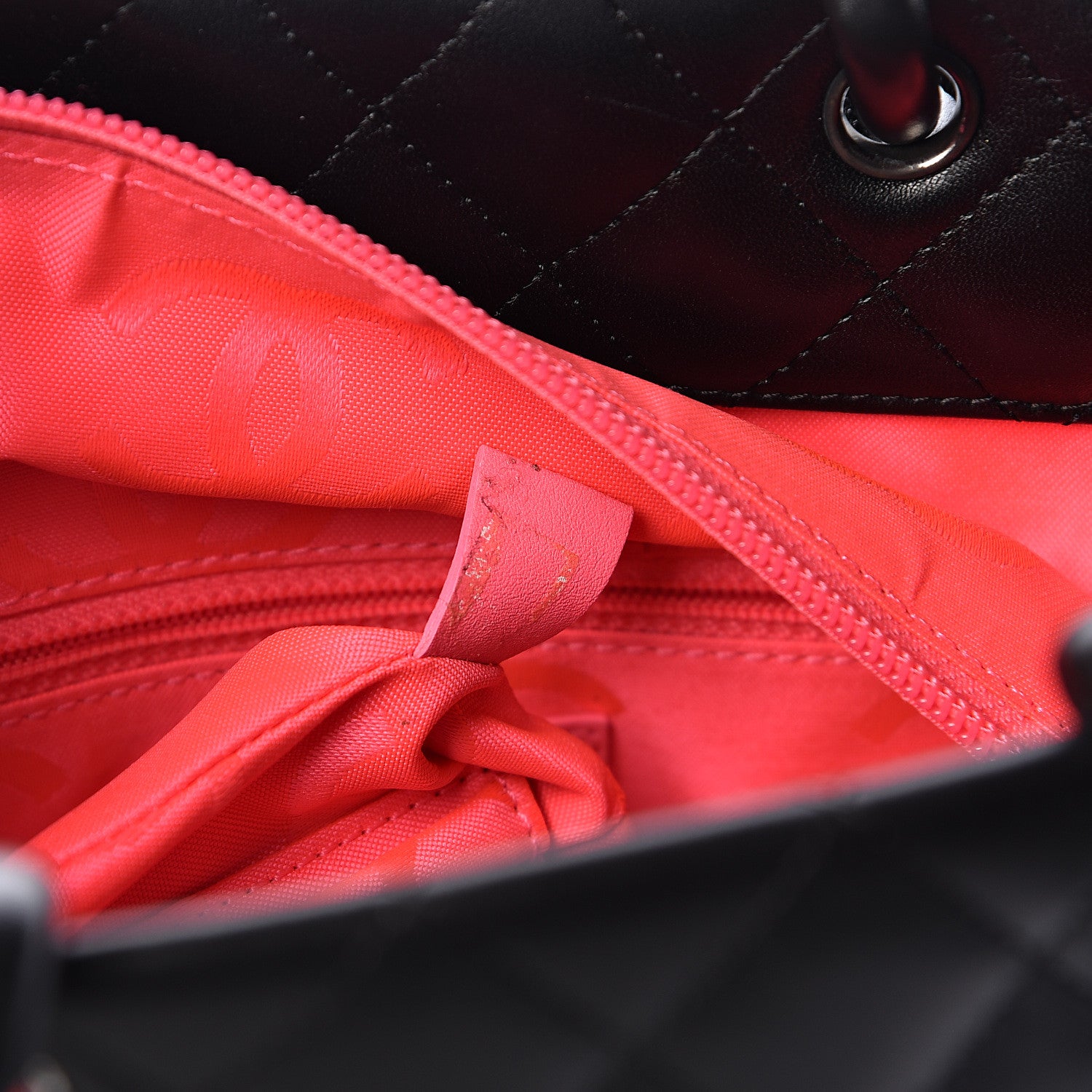 Chanel Calfskin Quilted Medium Cambon Tote Black 7 of 11