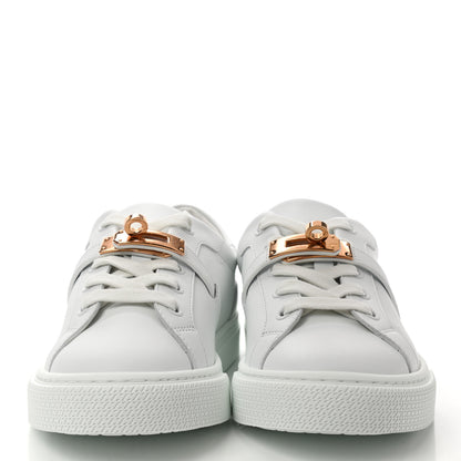 Hermes Calfskin Day Sneakers 35 White 2 of 8