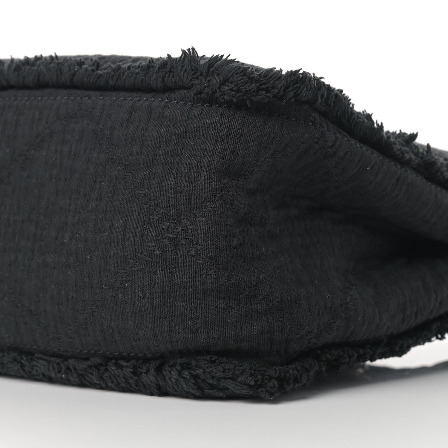 Chanel Canvas Extra Large Double Face Shopping Tote Black 8 of 9