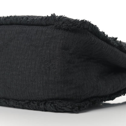 Chanel Canvas Extra Large Double Face Shopping Tote Black 8 of 9