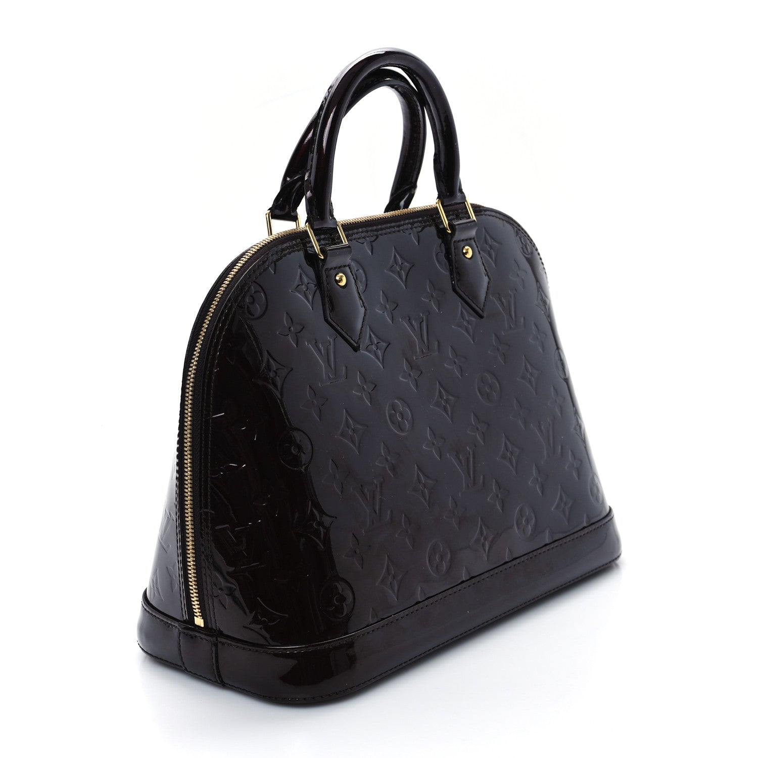 Louis Vuitton Vernis Alma PM  Amarante 3 of 11