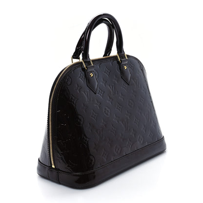 Louis Vuitton Vernis Alma PM  Amarante 3 of 11