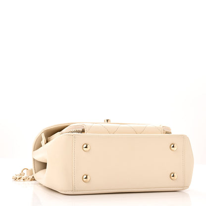 Chanel Caviar Quilted Small Business Affinity Flap White 4 of 12
