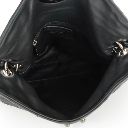 Chanel Lambskin Quilted New Lock Flap Black 5 of 7