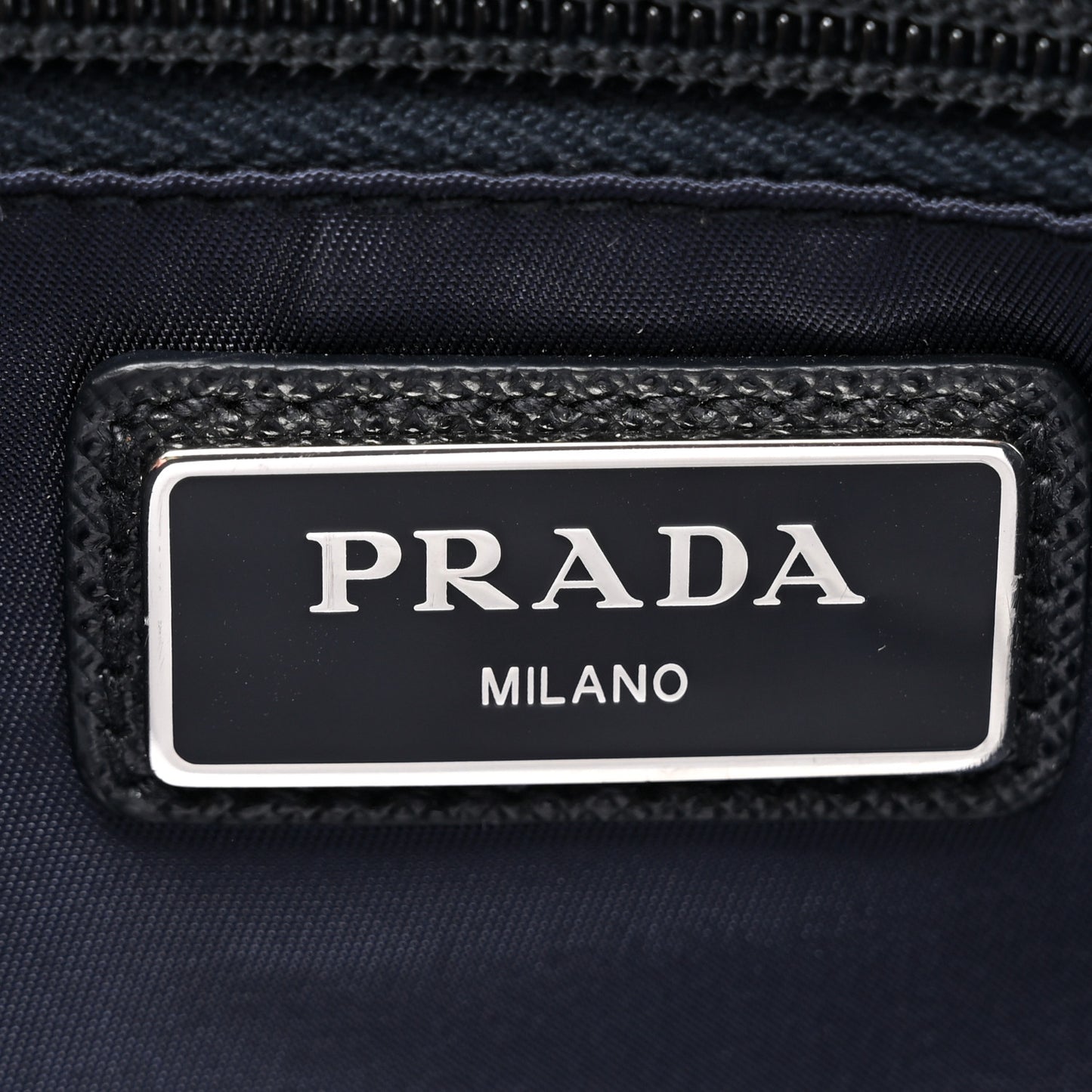 Re-Nylon Saffiano Belt Bag Navy